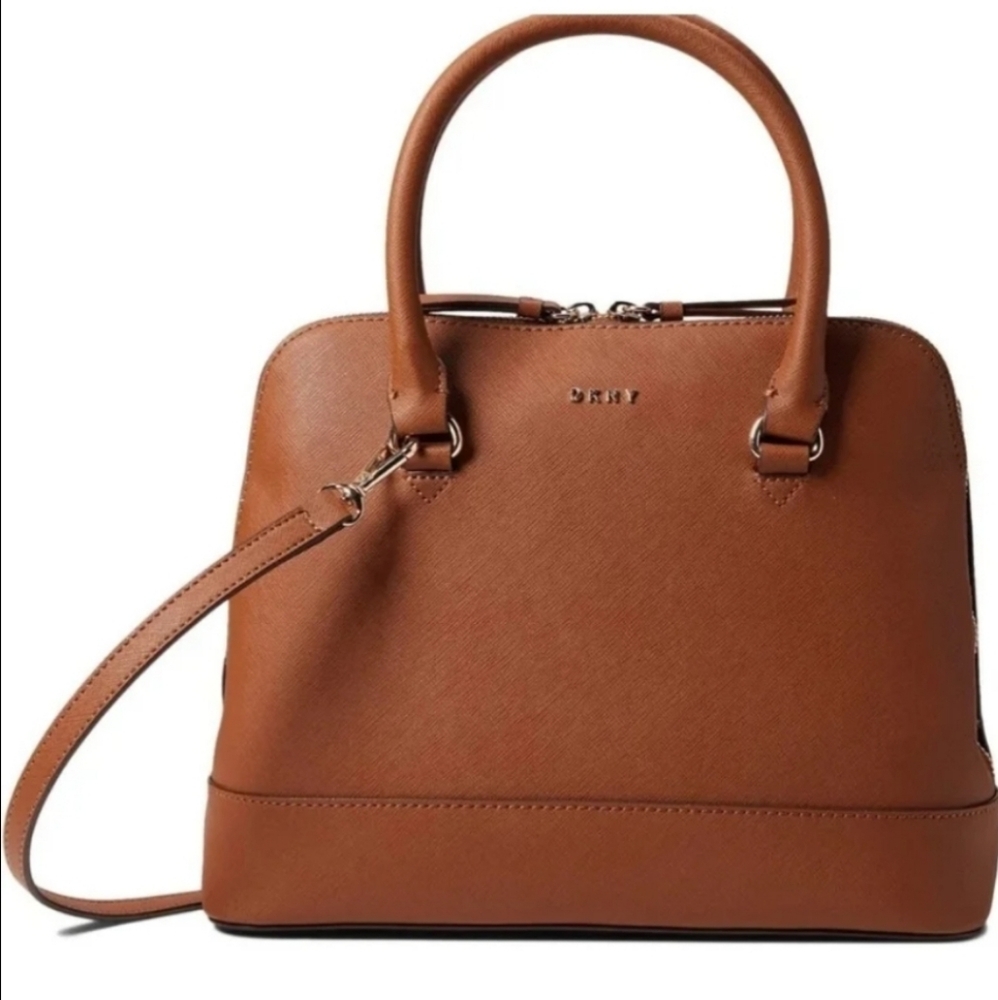 DKNY Bryant Park Exclusive Design Satchel Crossbody Bag Womens New